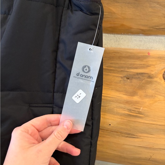 Mono B Cozy Up Sherpa Lined Vest - Black size Small - Picture 4 of 4